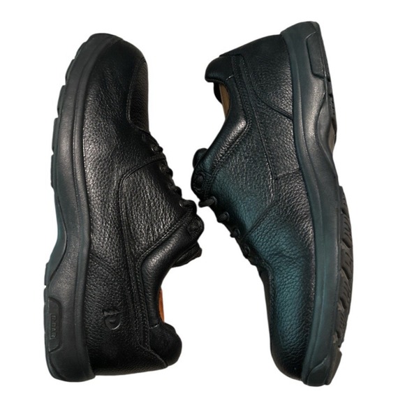 Dunham 8000BK Black Leather Hommes Waterproof Slip Resistant Mens 12 2E Shoes - Picture 4 of 10